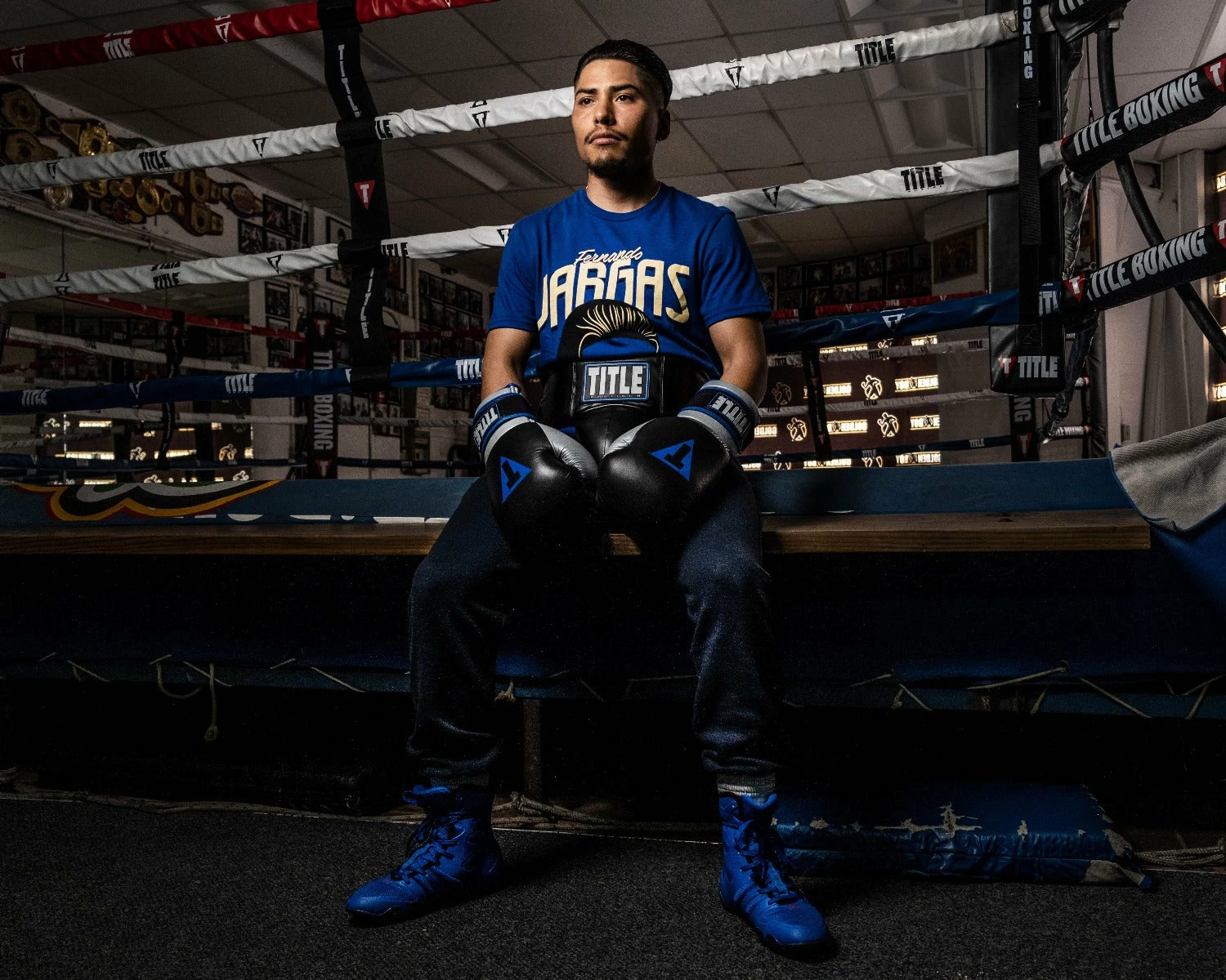 TITLE Platinum Perilous Boxing Training Gloves - Image 8