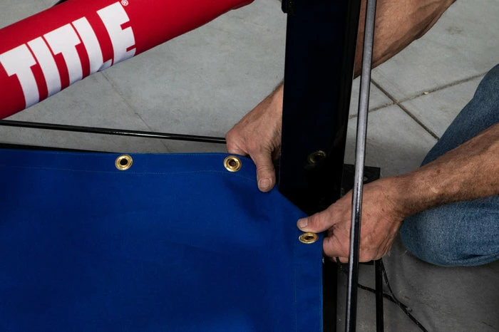 TITLE Boxing Heavy Duty Professional Canvas Ring Cover - Image 4