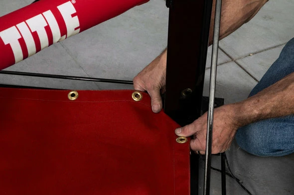 TITLE Boxing Heavy Duty Professional Canvas Ring Cover - Image 6