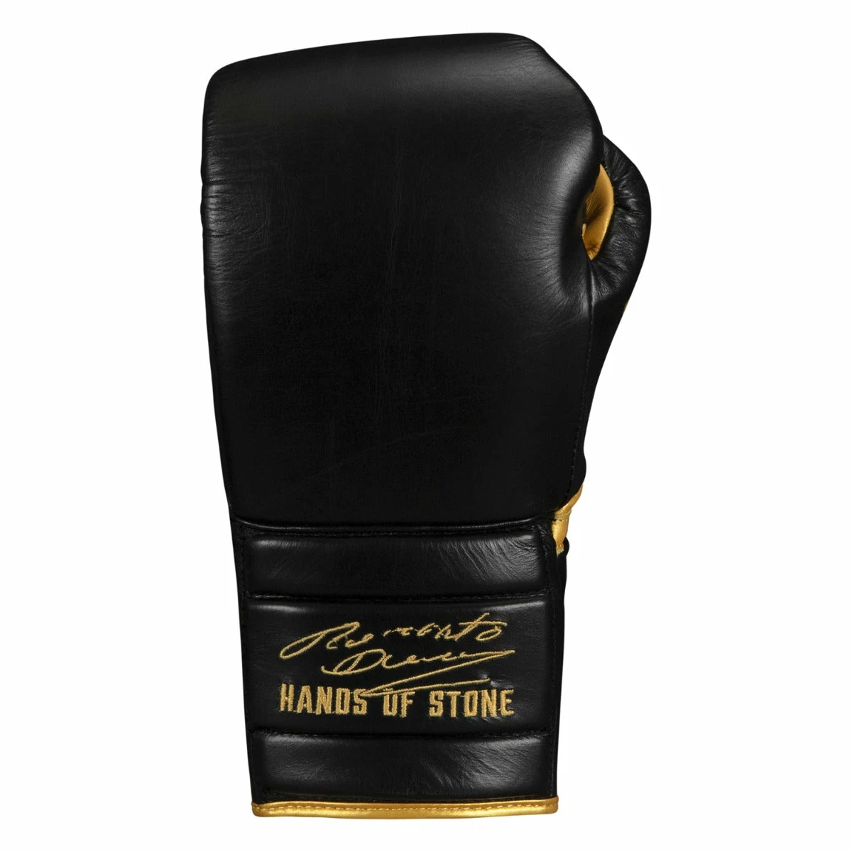 TITLE Boxing Roberto Duran Leather Sparring Gloves - Image 4