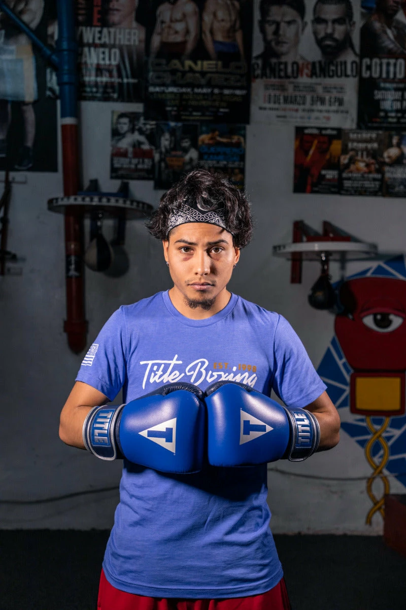 TITLE Boxing Royalty Leather Bag Gloves - Image 8