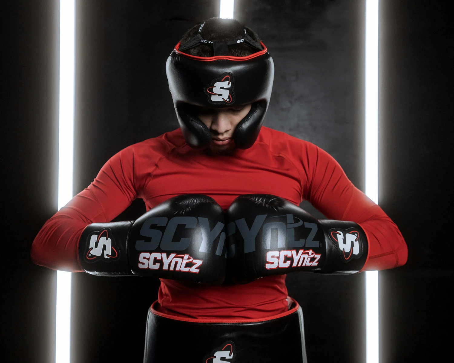 SCYntz Leather Sparring Gloves - Image 2