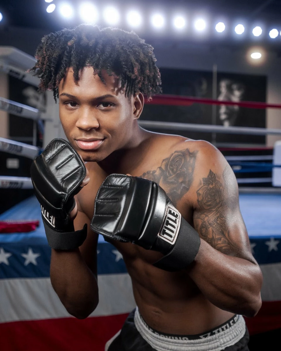 TITLE Boxing Leather Super Speed Bag Gloves - Image 6