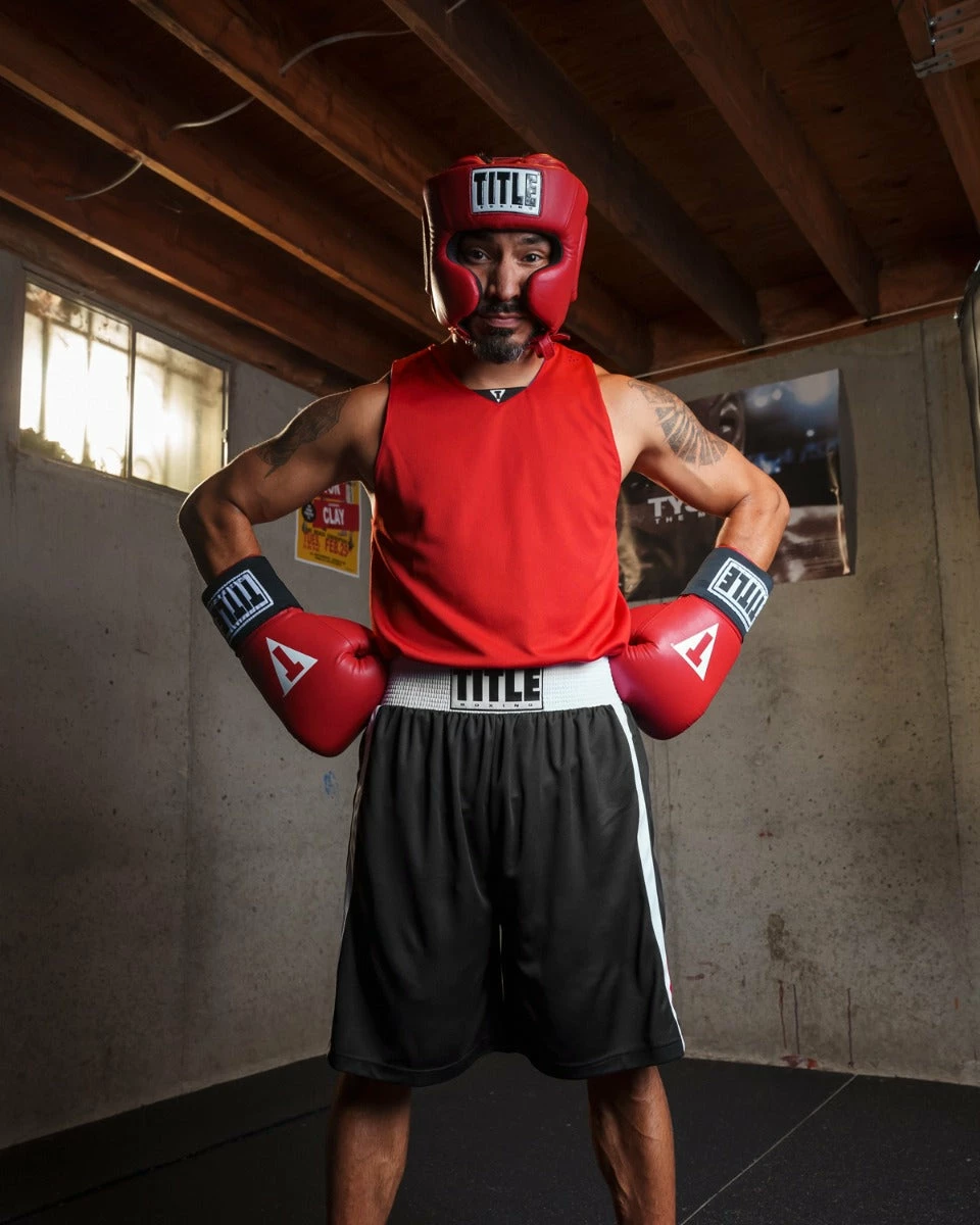 TITLE Boxing Superior Lightweight Reversible Competition Jersey - Image 6