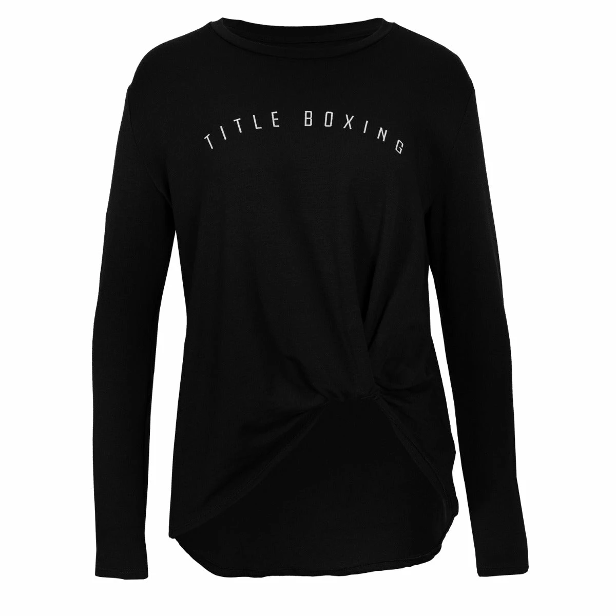 TITLE Boxing DYI Knot So Fast Long Sleeve Top - Image 3