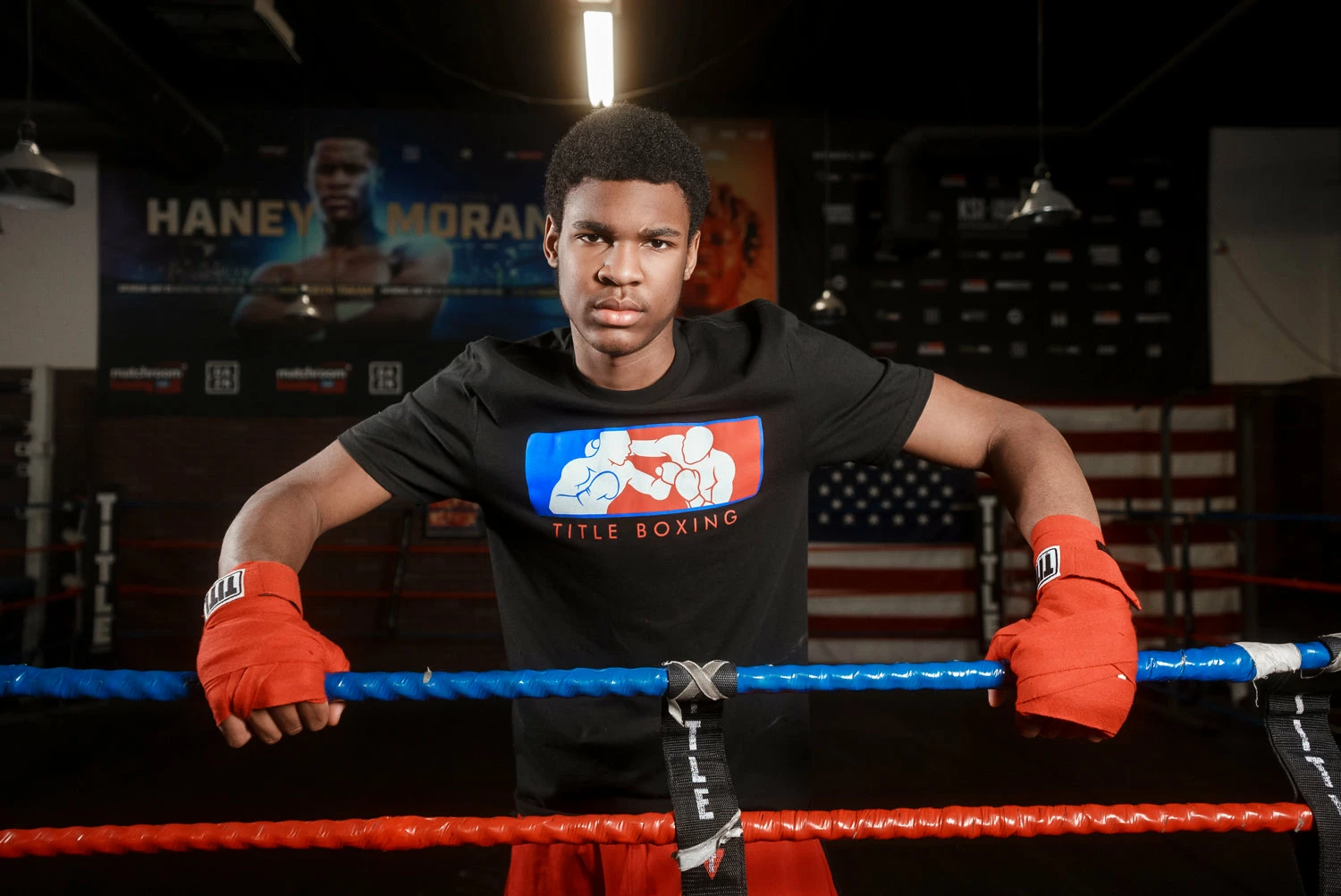 TITLE Boxing RWB Boxing Logo Tee - Image 2