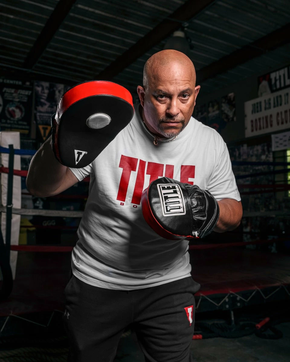 TITLE Boxing Incredi-Ball Leather Punch Mitts 2.0 - Image 8