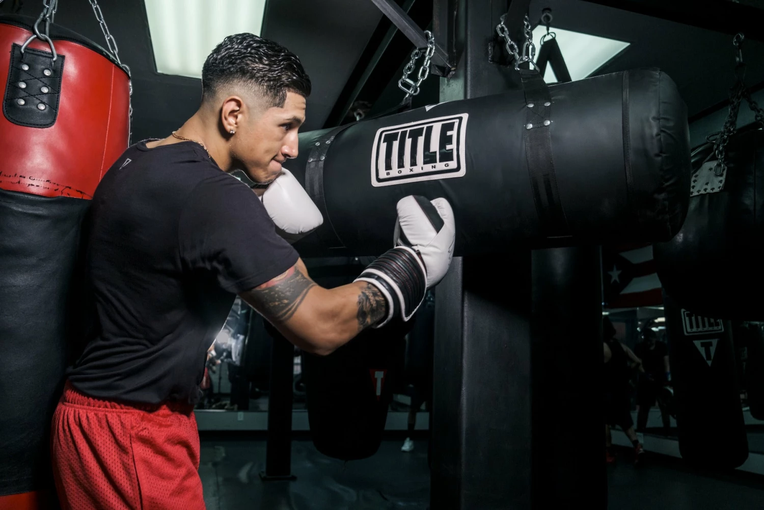 TITLE Boxing Synthetic Leather Uppercut Heavy Bag - Image 2