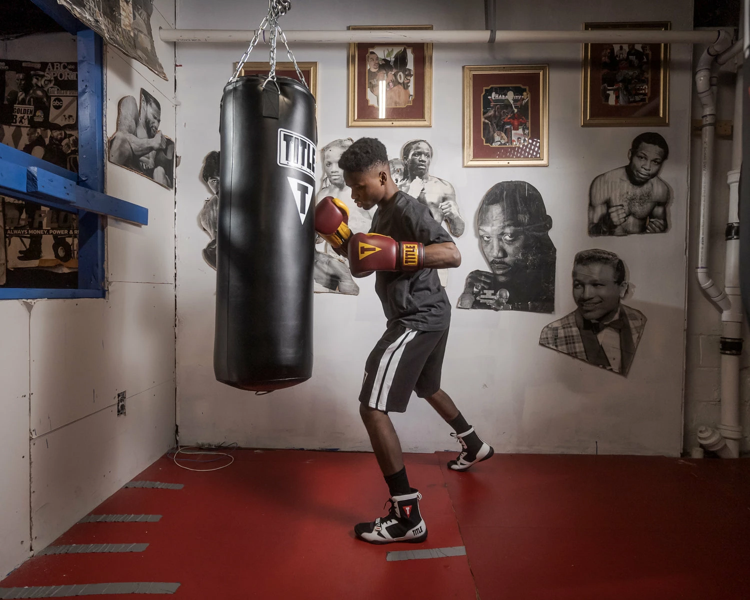 TITLE Boxing Soft Strike Punching Bag - Image 6