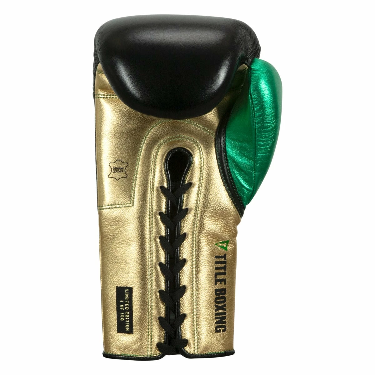 WBC By TITLE Boxing Green Belt Sparring Gloves - Image 6