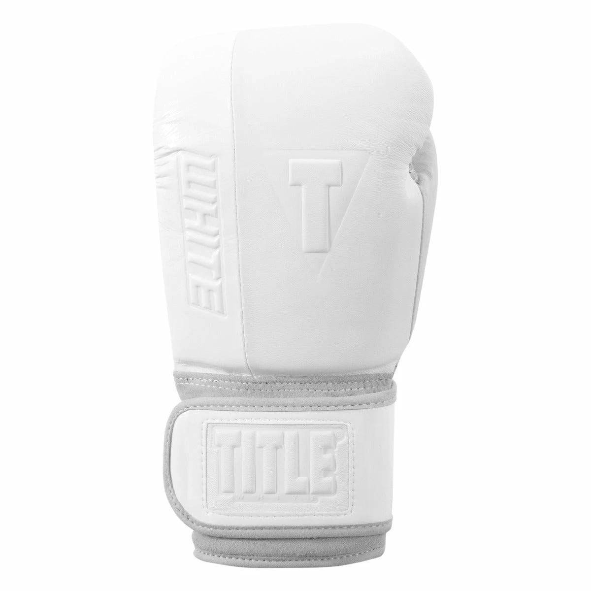 TITLE White Boxing Training Gloves - Image 4
