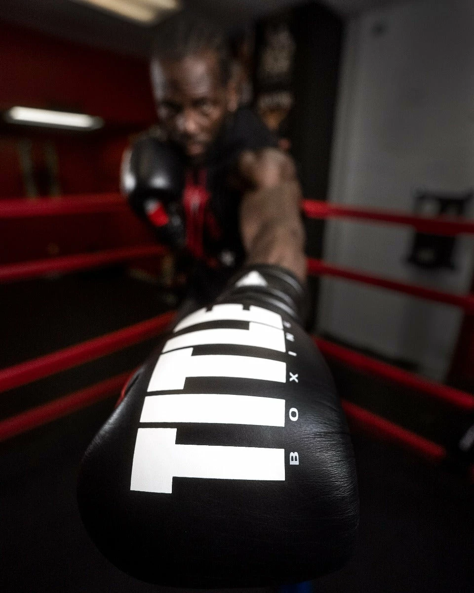 TITLE Boxing Leather Enforcer Pro Sparring Gloves - Image 10