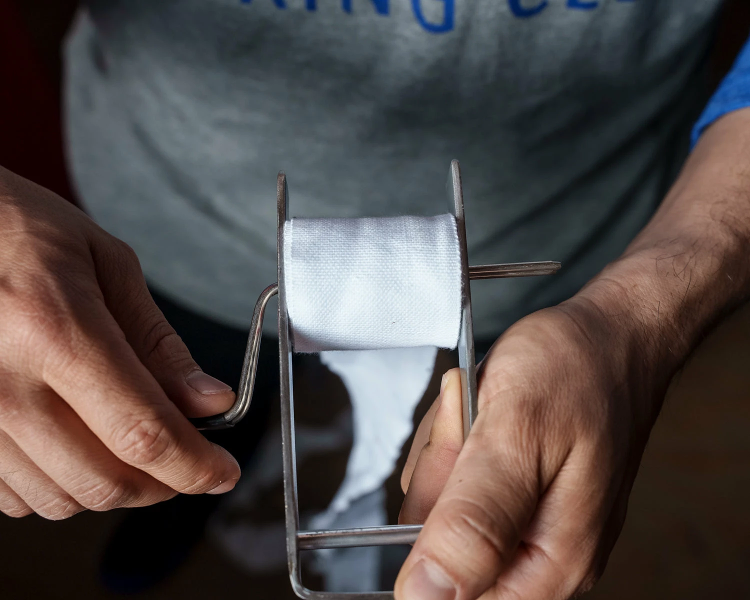 TITLE Boxing Portable Zip Hand Wrap Roller - Image 3