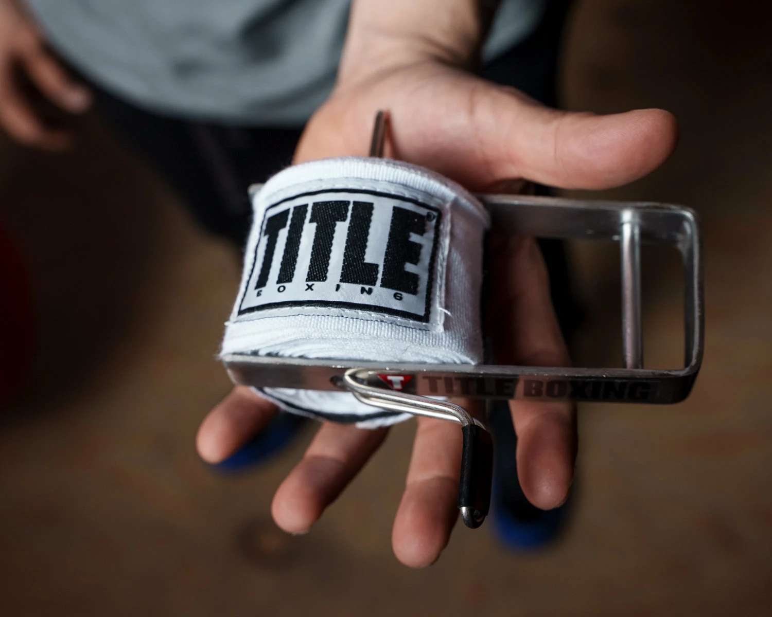 TITLE Boxing Portable Zip Hand Wrap Roller - Image 6
